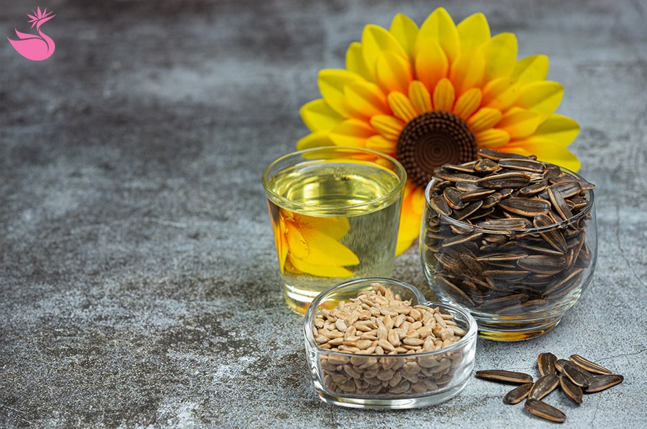 خواص روغن آفتاب گردان برای جلوگیری از ریزش مو